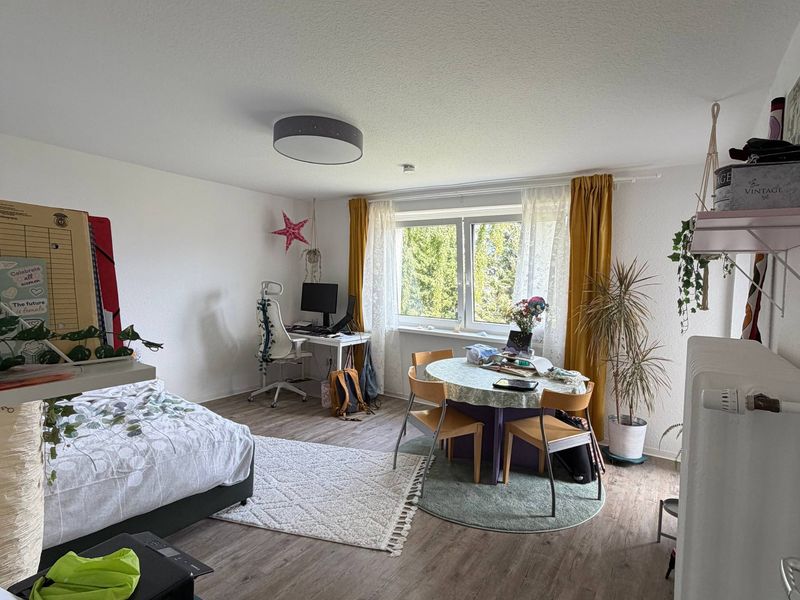 Modernes Single-Apartment mit EINBAUKÜCHE und BALKON